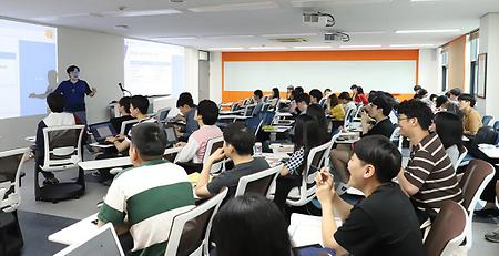 경영학부 강의모습 
